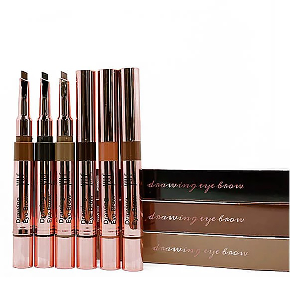 YU.R Карандаш для бровей, темно-серый блондин / Drawing Eye Brow Blond taupe 2,5 мл, фото 5