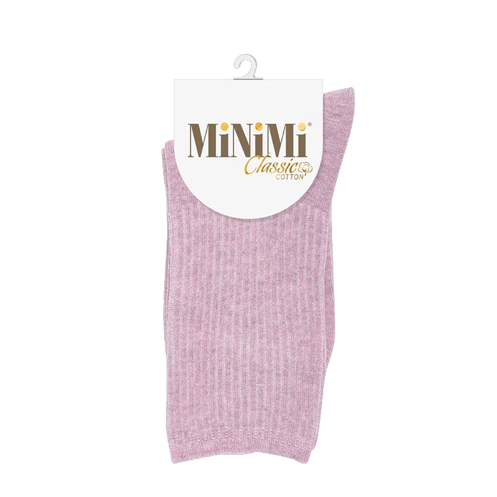 MINIMI Носки женские, меланж, Rosa Antico 39-41 / MINI COTONE 1203, фото 1