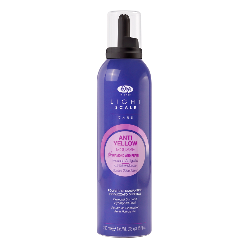LISAP MILANO Мусс для осветленных, мелированных и седых волос / Light Scale Care Anti Yellow Mousse 250 мл, фото 1