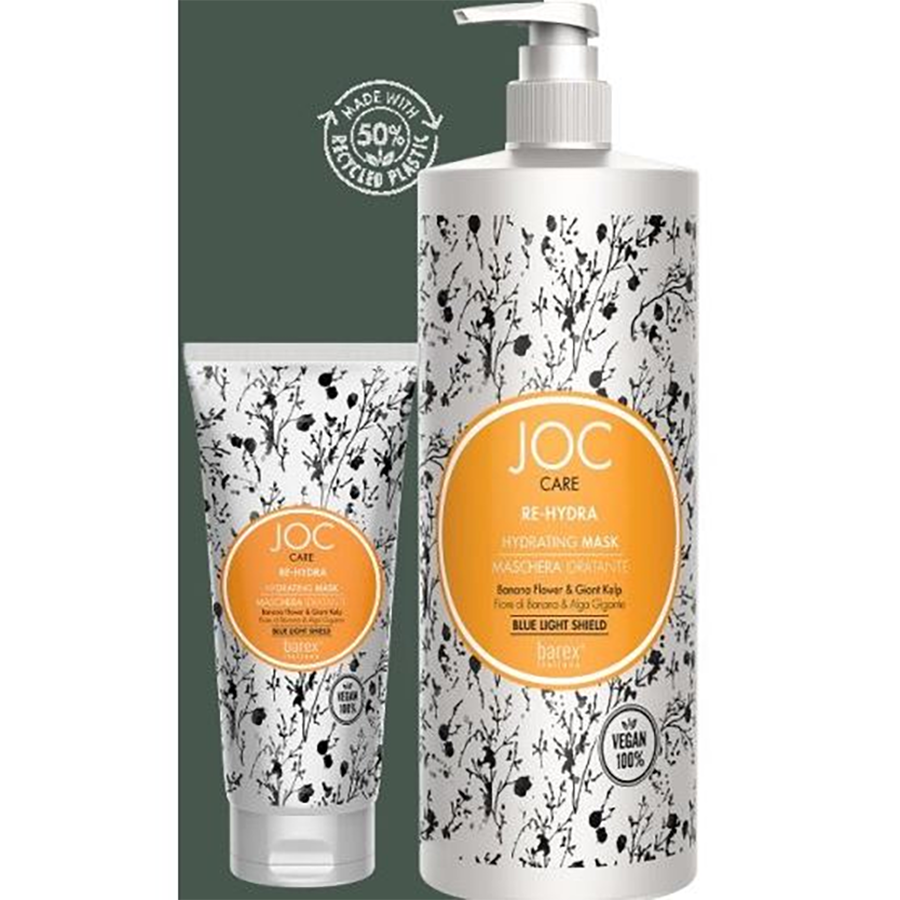 BAREX Маска увлажняющая с цветком банана и гигантской водорослью / JOC CARE RE-HYDRA 1000 мл, фото 3