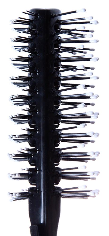 HAIRWAY Щетка Vent Black туннельная двухсторонняя, фото 2