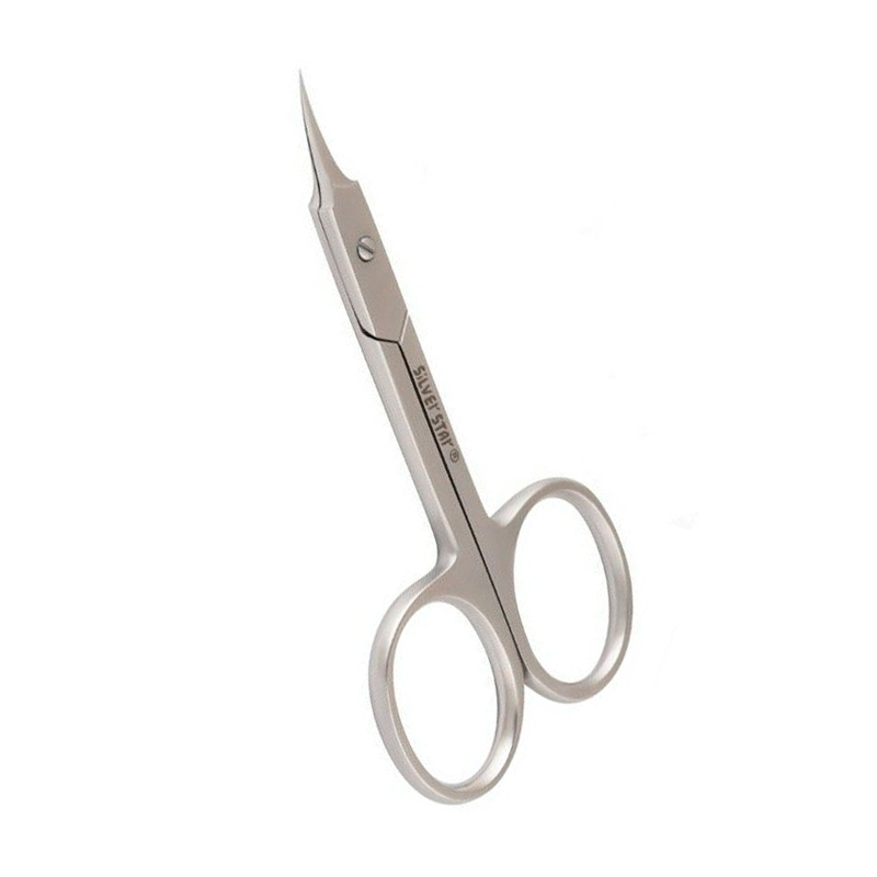 SILVER STAR Ножницы зауженные уменьшенные лезвия матовое покрытие плечики, фото 1