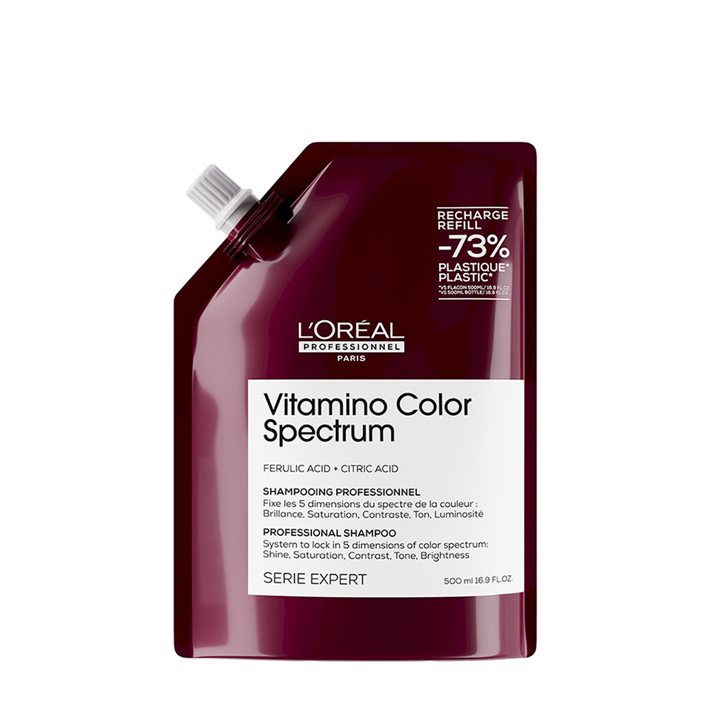 L'OREAL PROFESSIONNEL Шампунь для волос Спектрум, рефил / Vitamino Color Spectrum 500 мл, фото 1