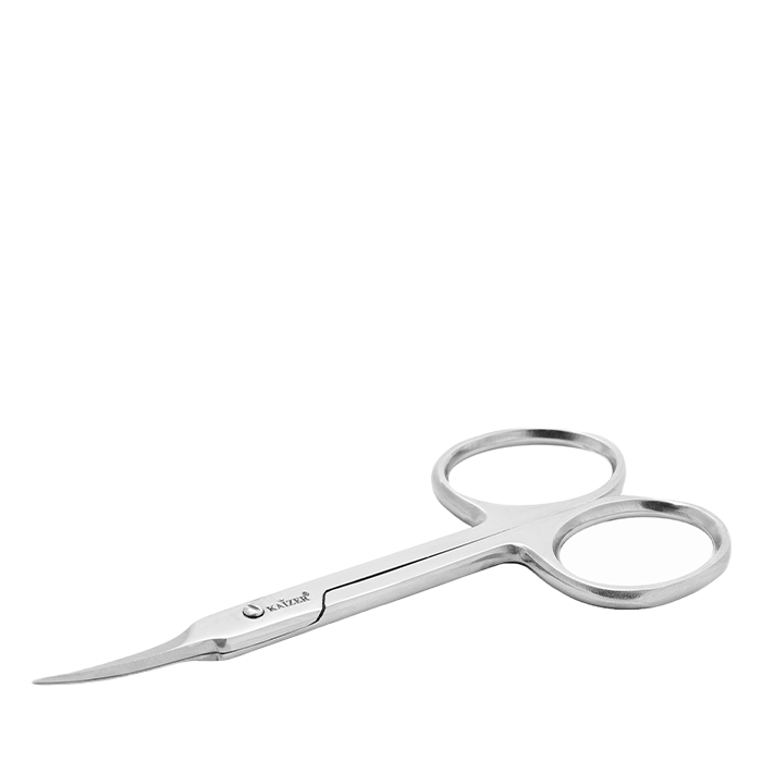 KAIZER Ножницы маникюрные для кутикулы, закругленные, матовые, ручная алмазная заточка, фото 1