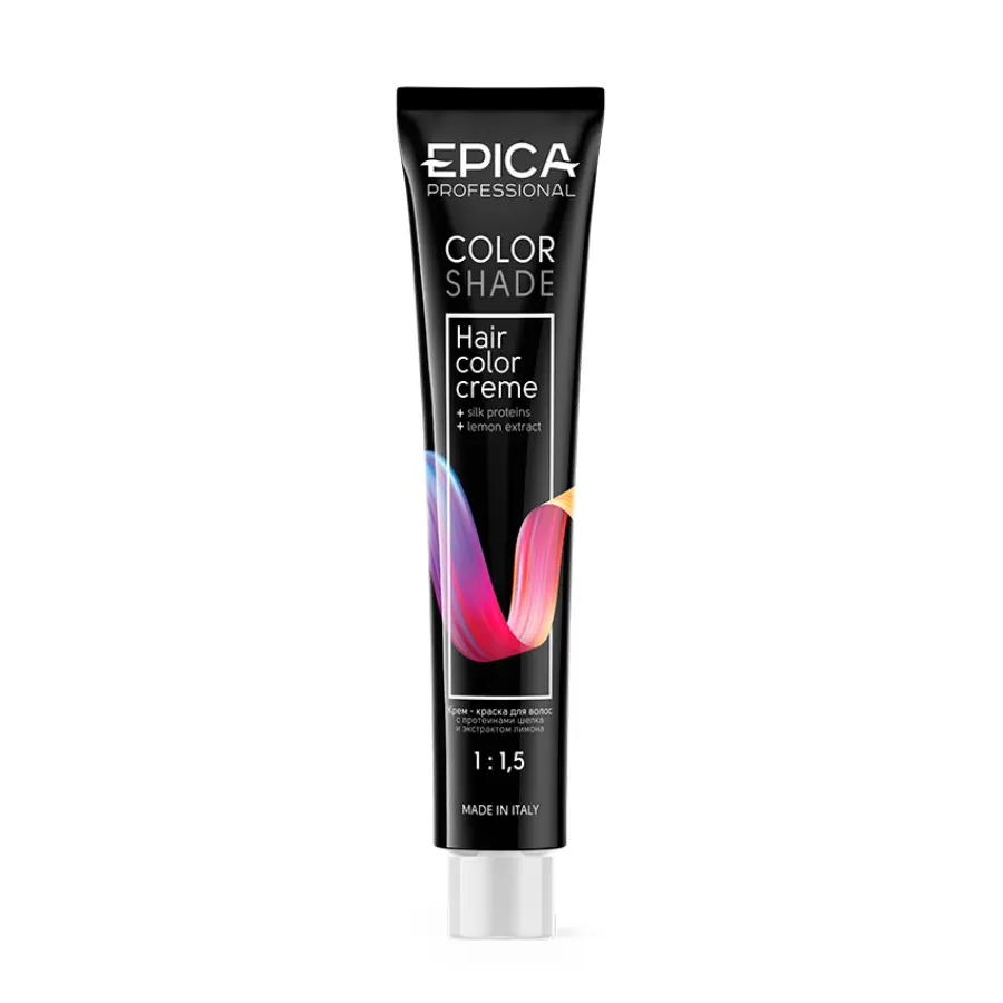 EPICA PROFESSIONAL 1.0 крем-краска для волос, черный холодный / Colorshade 100 мл, фото 2