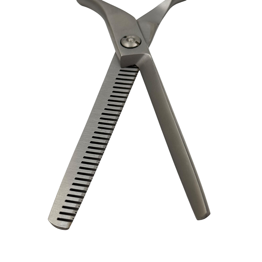 IWOU PROFESSIONAL Ножницы парикмахерские филировочные 6,5 с черными ручками, фото 3