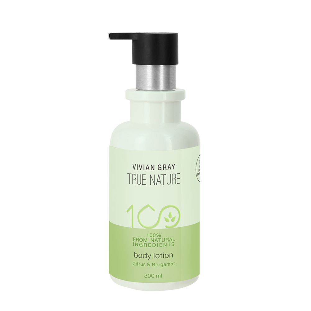 VIVIAN GRAY Лосьон для тела, цитрусовые и бергамот / Vivian Gray True Nature Body Lotion Citrus & Bergamot 300 мл, фото 1