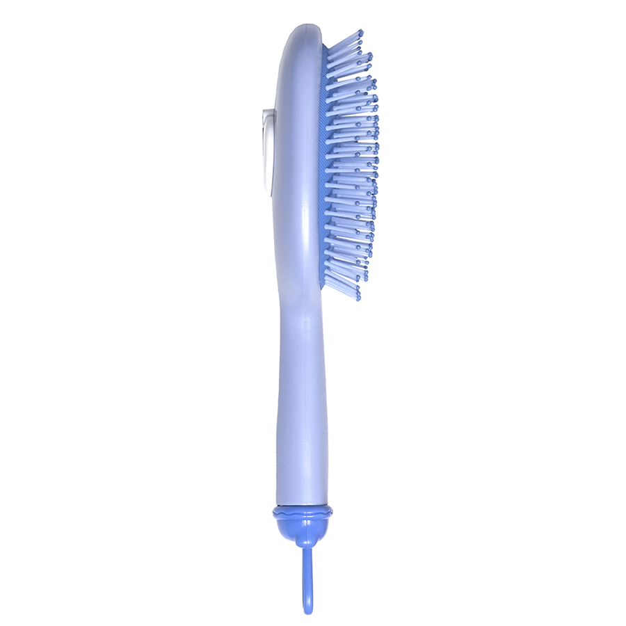 SOLOMEYA Расческа массажная для волос милый мишка, голубая / Cute Bear Massage Hair Brush Blue, фото 3