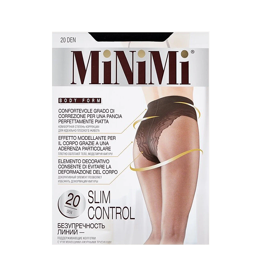 MINIMI Колготки Nero 4 / Mini SLIM CONTROL 20, фото 1