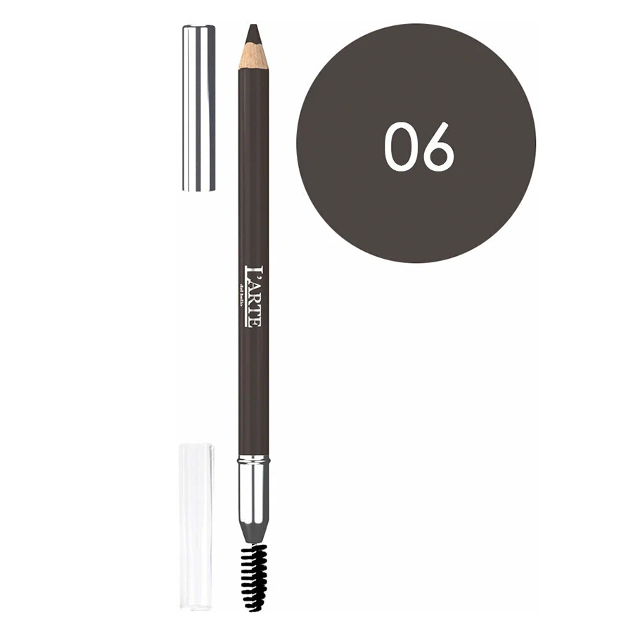 LARTE DEL BELLO Карандаш для бровей, тон 06 / PROFESSIONALE 1,23 г, фото 2