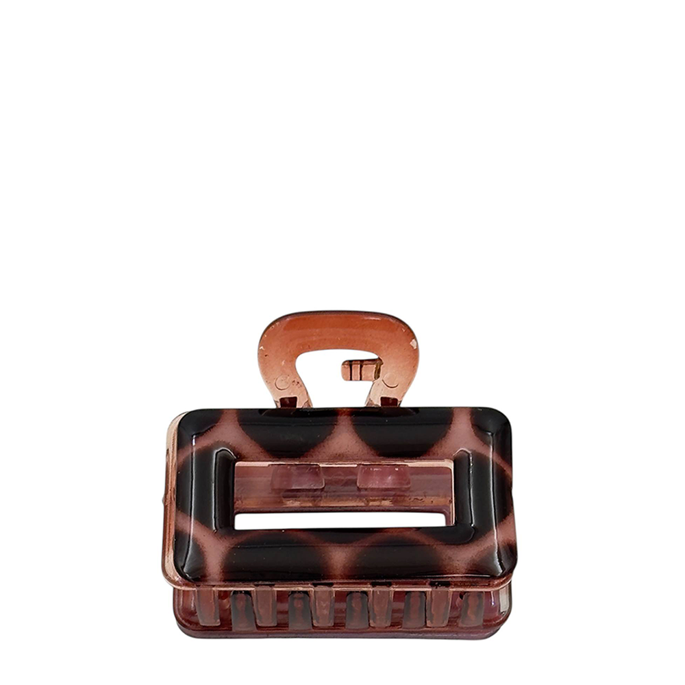 IWOU PROFESSIONAL Краб для волос Жираф розово-румяный 6,5*5см 1шт, фото 1