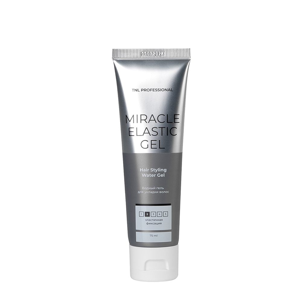 TNL Professional Гель водный для укладки волос, эластичная фиксация / Miracle Elastic Gel 75 мл, фото 1