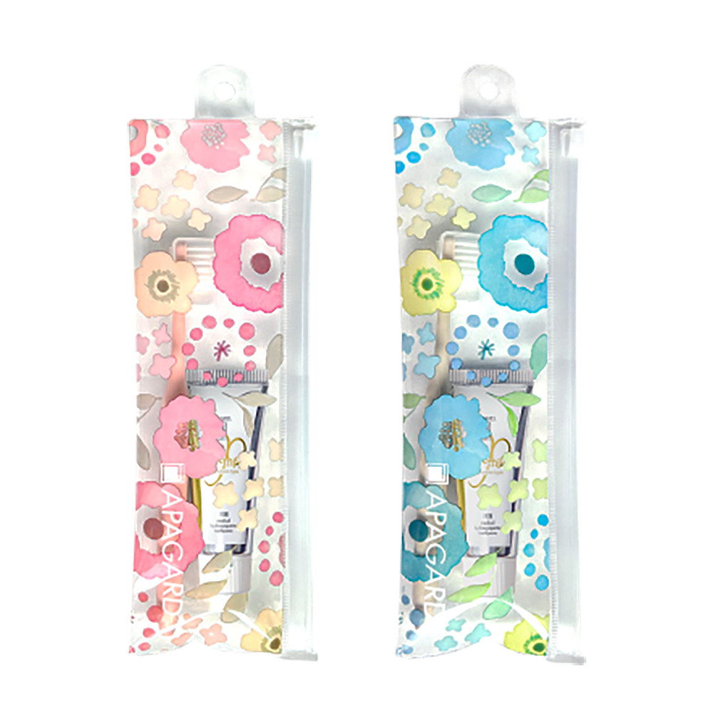 APAGARD Набор дорожный (зубная щетка + колпачок, зубная паста 20 гр, косметичка) Apagard Premio travel set, фото 9