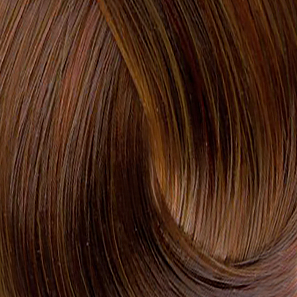 TAHE 7.4 краситель перманентный для волос / Organic Care Permanent Color Medium copper blonde 100 мл, фото 1