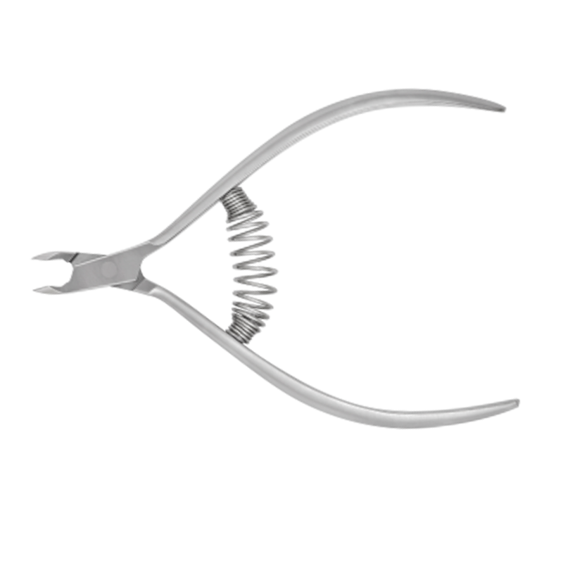 SILVER STAR Кусачки для кутикулы удлиненные ручки спиральная пружина 4 мм, фото 1