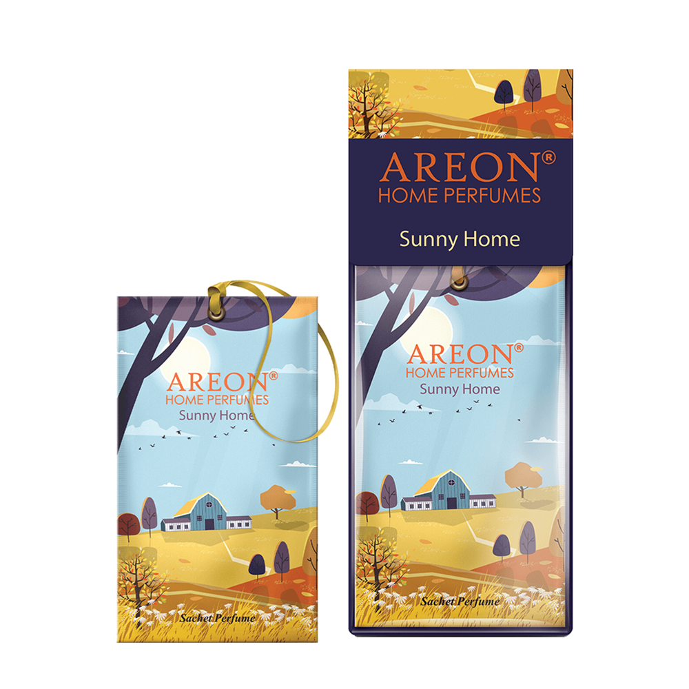 AREON Саше ароматическое, солнечный дом / HOME PERFUMES SACHET Sunny Home 12 гр, фото 1