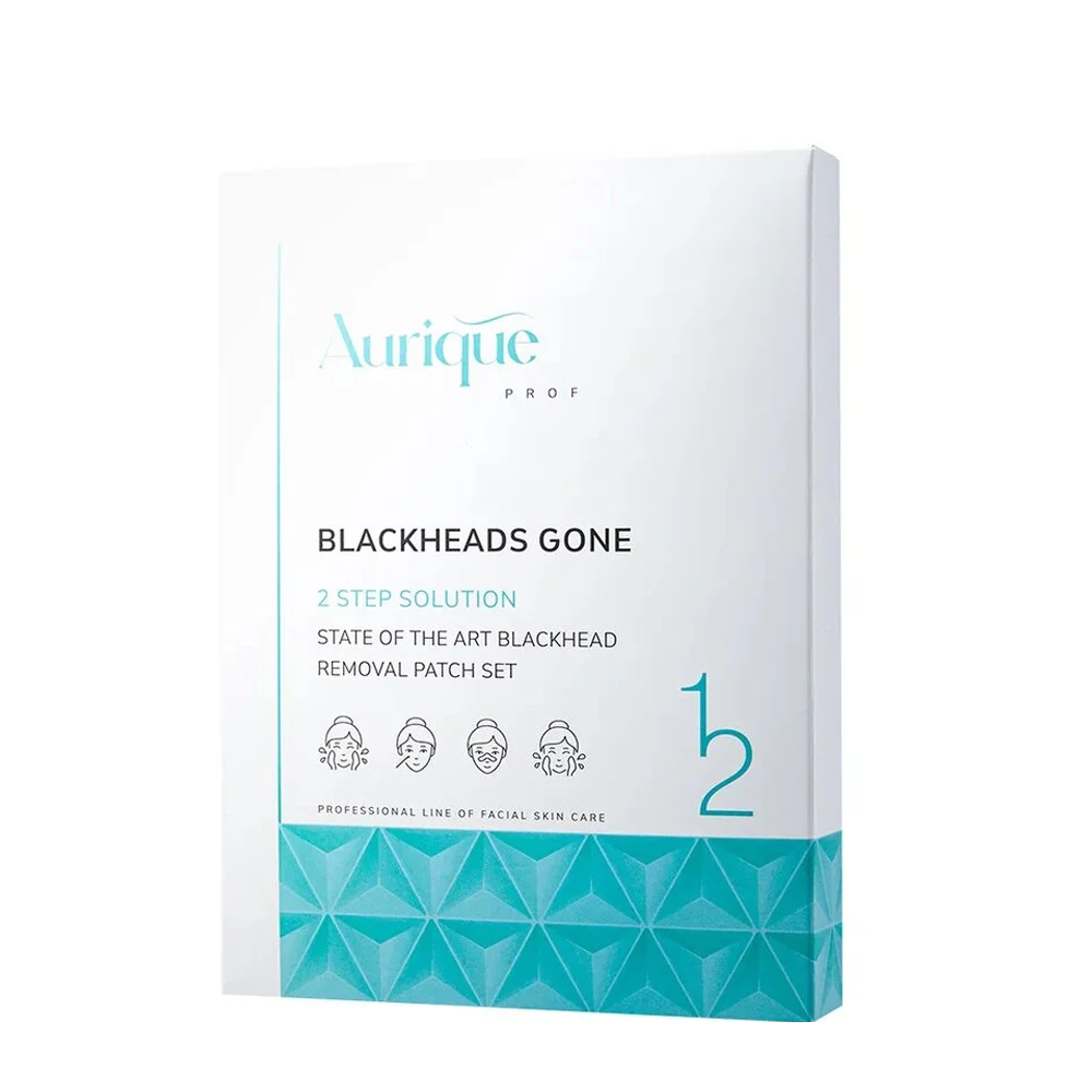 AURIQUE Набор сывороток-масок против черных точек (сыворотка-маска 5 х 4 мл + 5 х 3,5 мл + 5 скребков) AURIQUE, фото 1