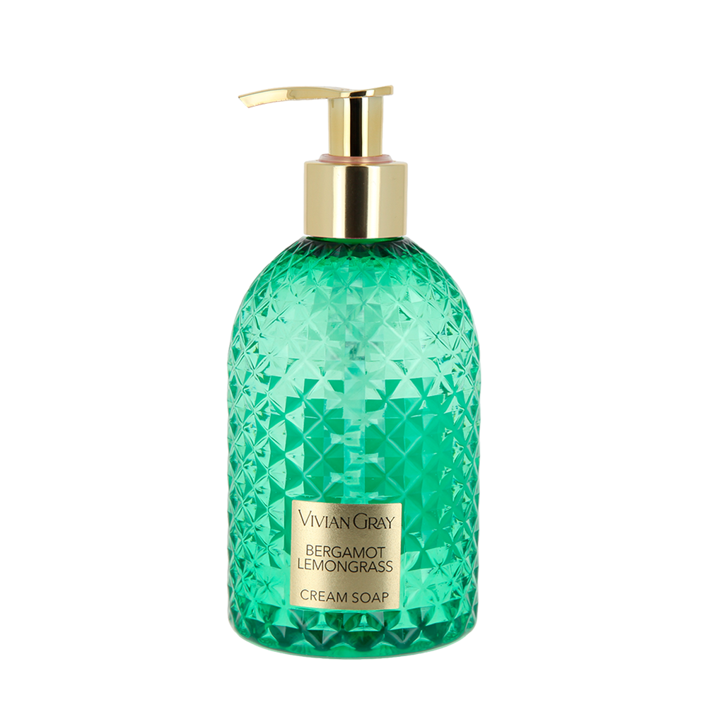 VIVIAN GRAY Крем-мыло, зеленый бергамот / Cream Soap Gemstone Green Bergamot 300 мл, фото 1
