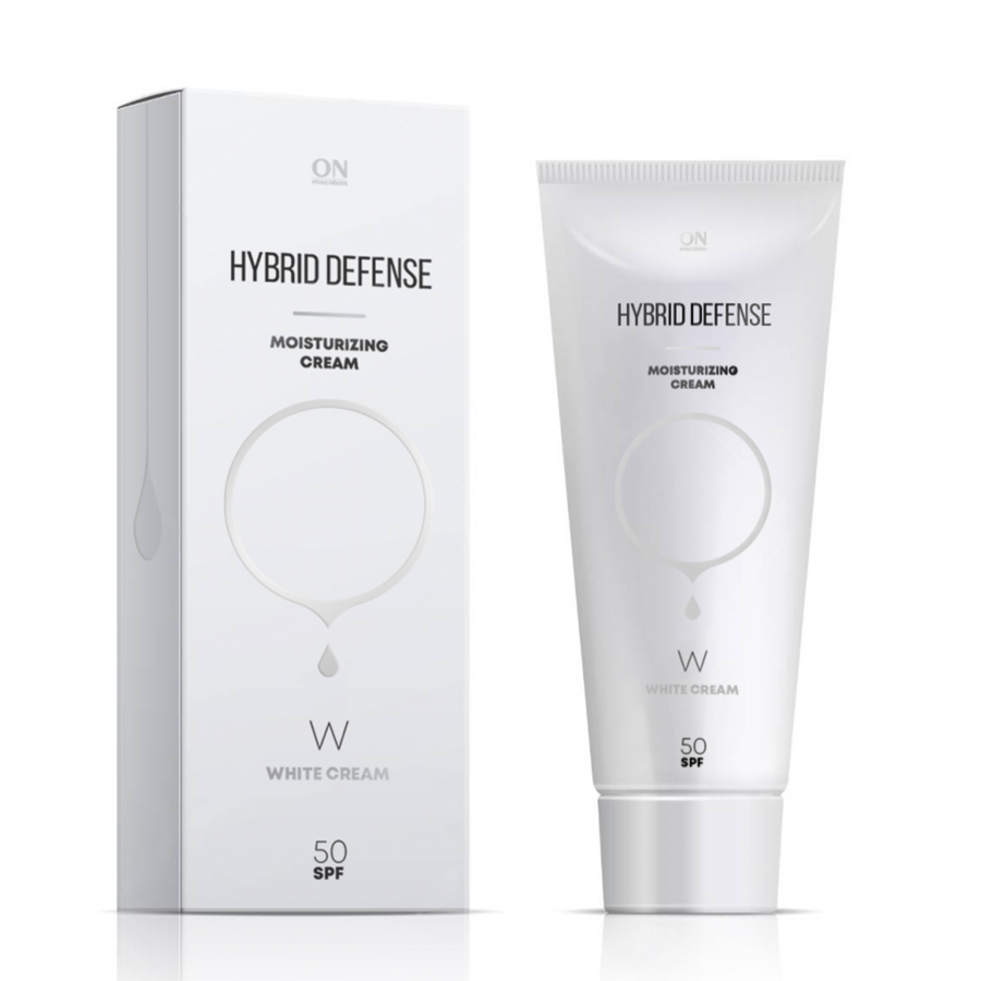 ONmacabim Крем-гибрид защитный Make Up WHITE SPF50 / System Plus 80 мл, фото 2