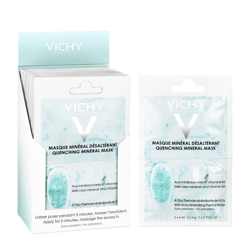 VICHY Маска успокаивающая, саше / Masque 2 х 6 мл, фото 2