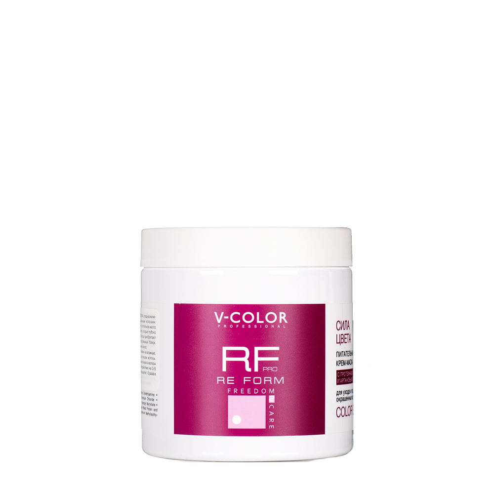 V-COLOR PROFESSIONAL Маска для окрашенных волос / RE FORM СИЛА ЦВЕТА 500 мл, фото 1