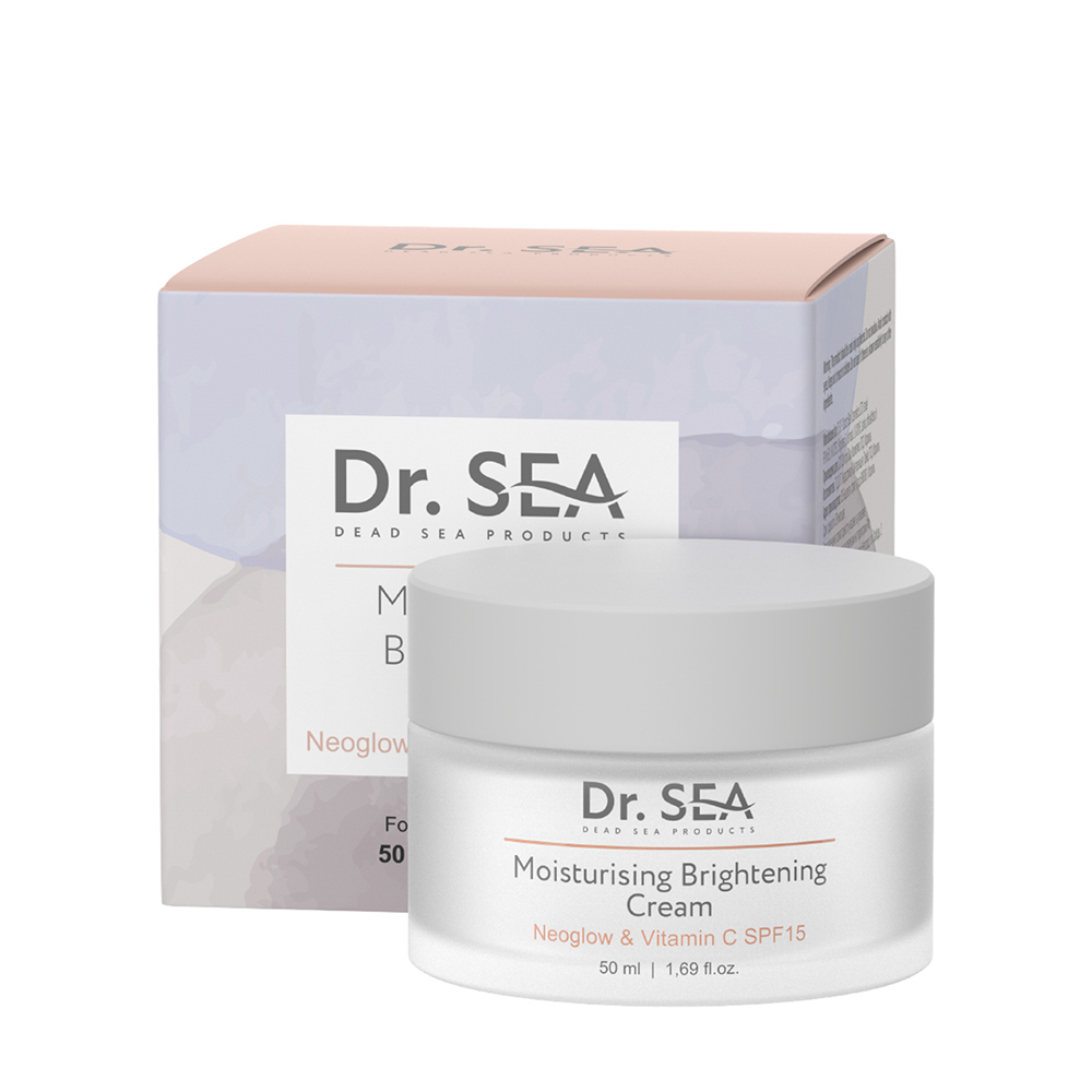 DR. SEA Крем увлажняющий с комплексом Neoglow и витамином С Сияние кожи SPF15 / Dr.Sea 50 мл, фото 2