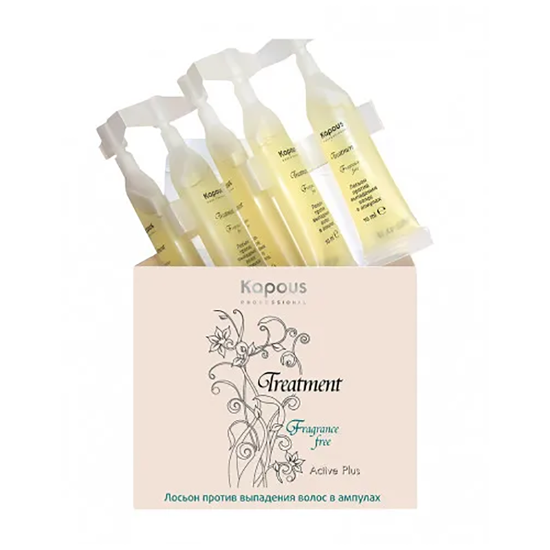 KAPOUS Лосьон против выпадения волос, в ампулах / Treatment 5*10 мл, фото 2