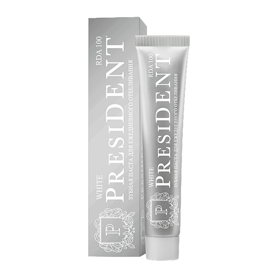 PRESIDENT Паста зубная / Wthite 75 гр, фото 3