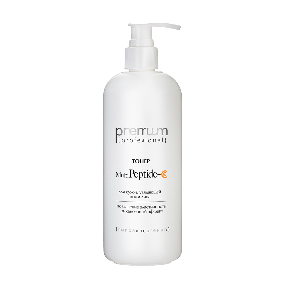 PREMIUM Тонер / Multipeptide + C 400 мл, фото 1