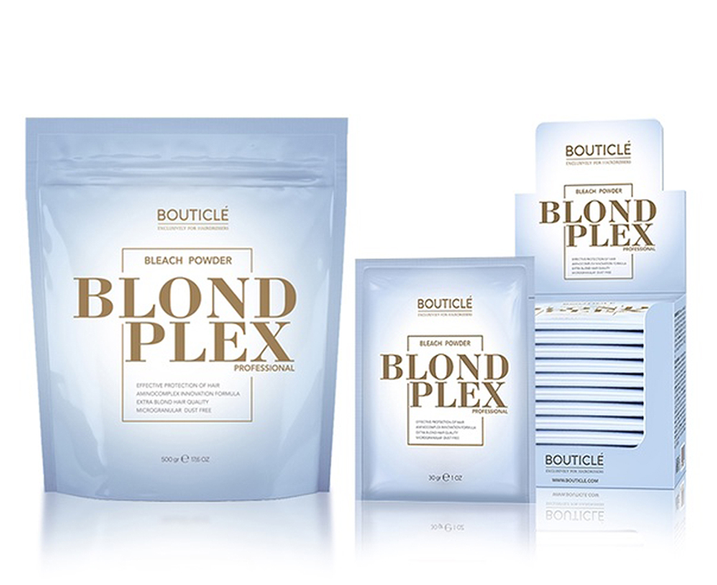 BOUTICLE Порошок обесцвечивающий с аминокомплексом / Blond Plex Powder Bleach 12*30 г, фото 2
