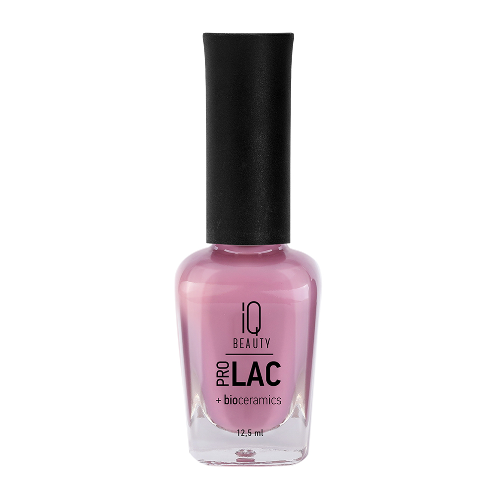 IQ BEAUTY 018 лак для ногтей укрепляющий с биокерамикой / Nail polish PROLAC + bioceramics 12.5 мл, фото 1