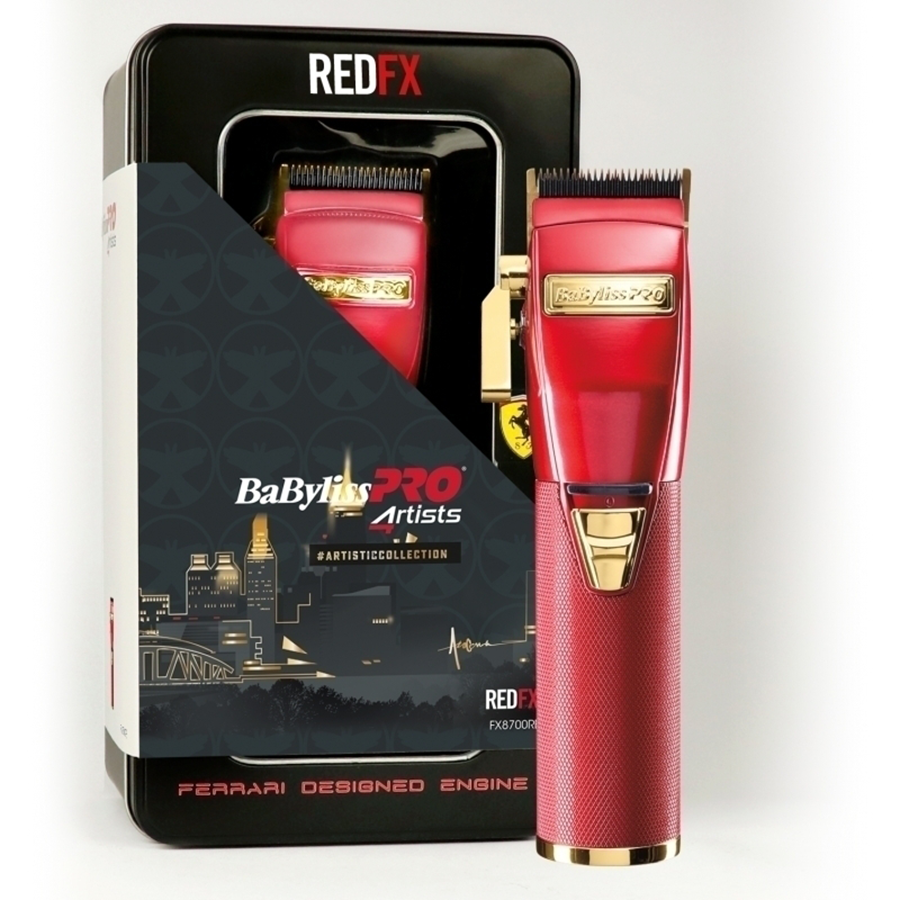 BABYLISS PRO Машинка для стрижки BaByliss PRO FX8700RE REDFX CLIPPER, фото 2