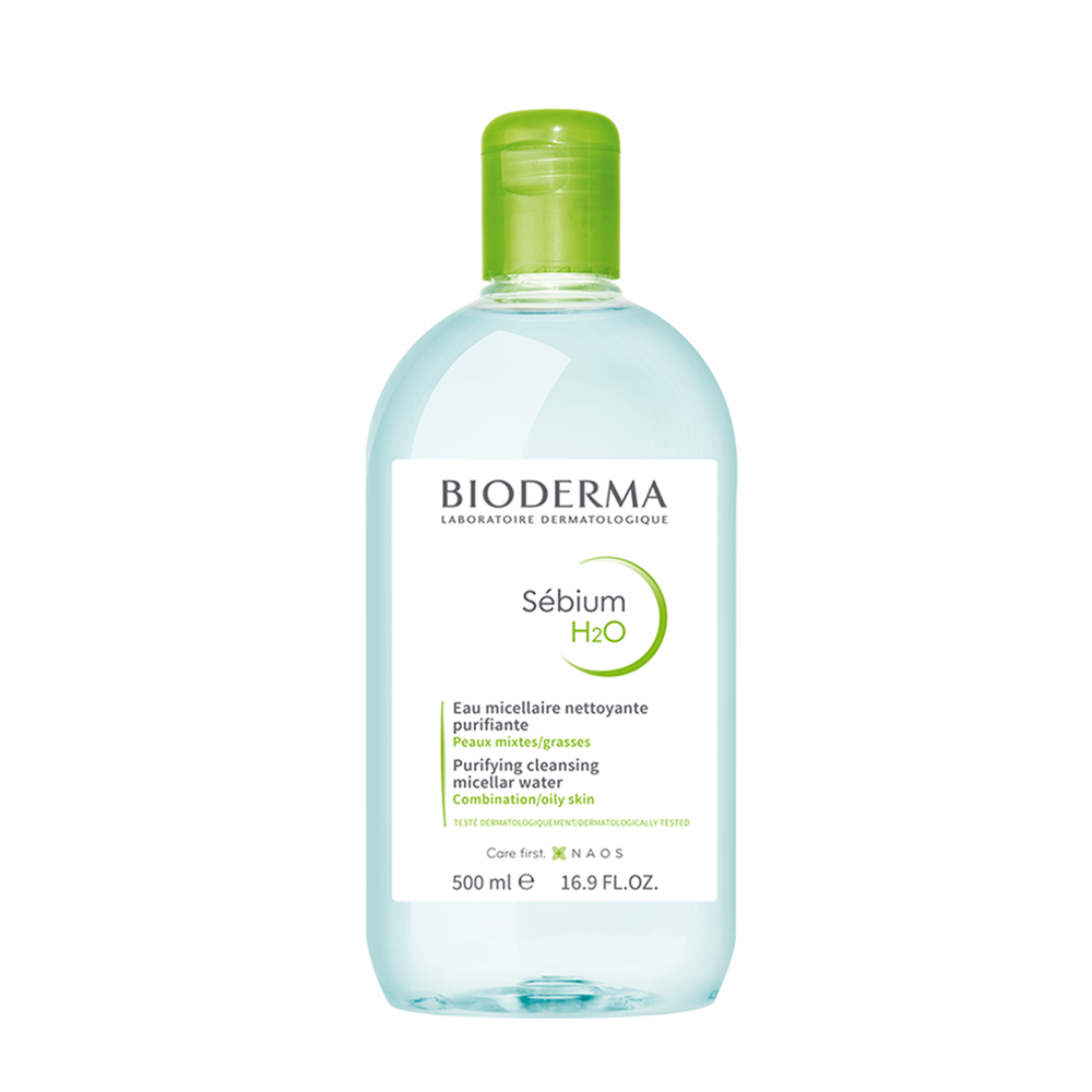 BIODERMA Вода мицеллярная себиум / Н2О 500 мл, фото 1