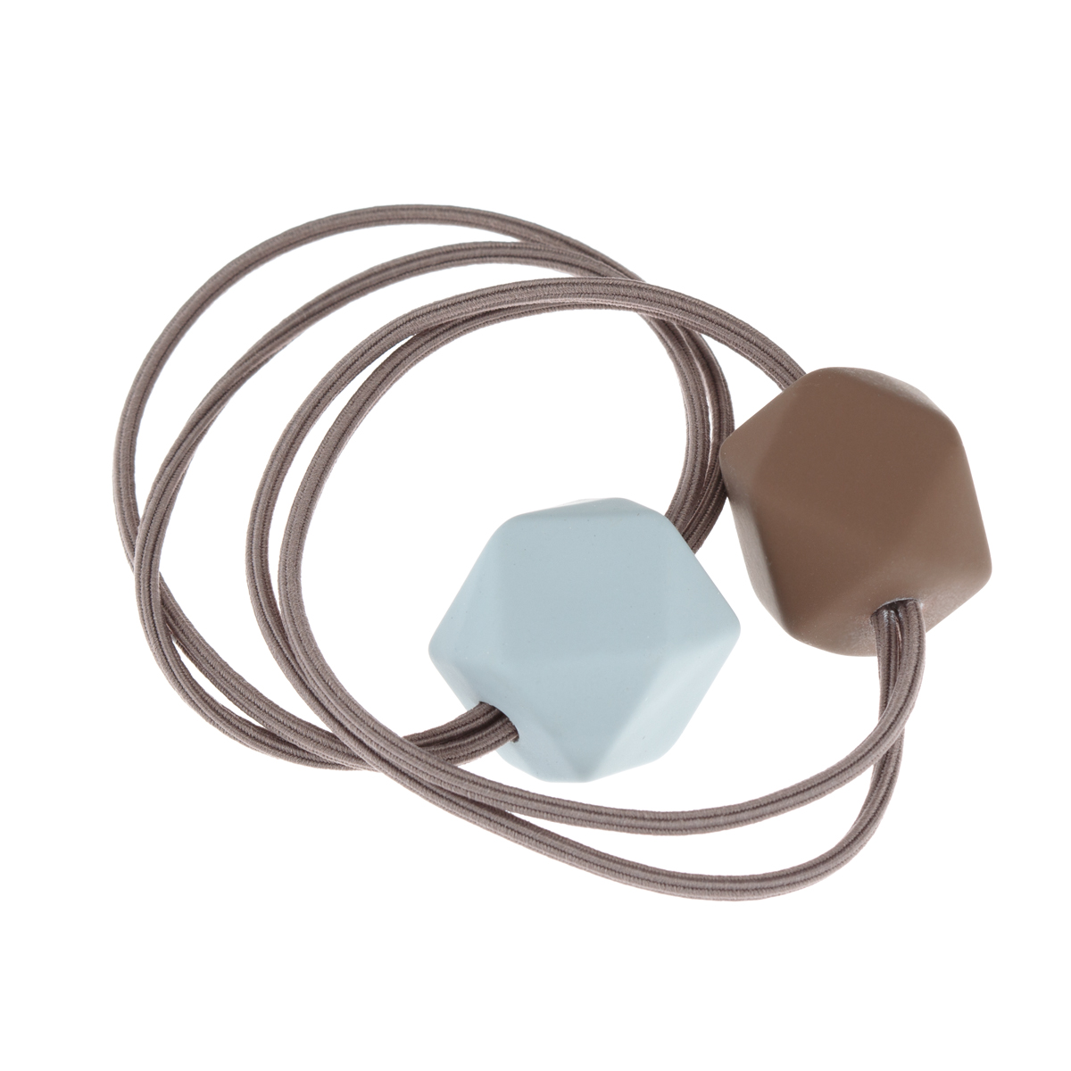 DEWAL BEAUTY Резинки для волос Цветные кубики крупные / Dewal Beauty 2 шт, фото 1