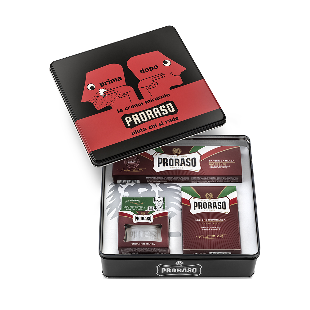 PRORASO Набор для бритья (крем 100 мл, крем 150 мл, лосьон 100 мл) PRIMADOPO, фото 1