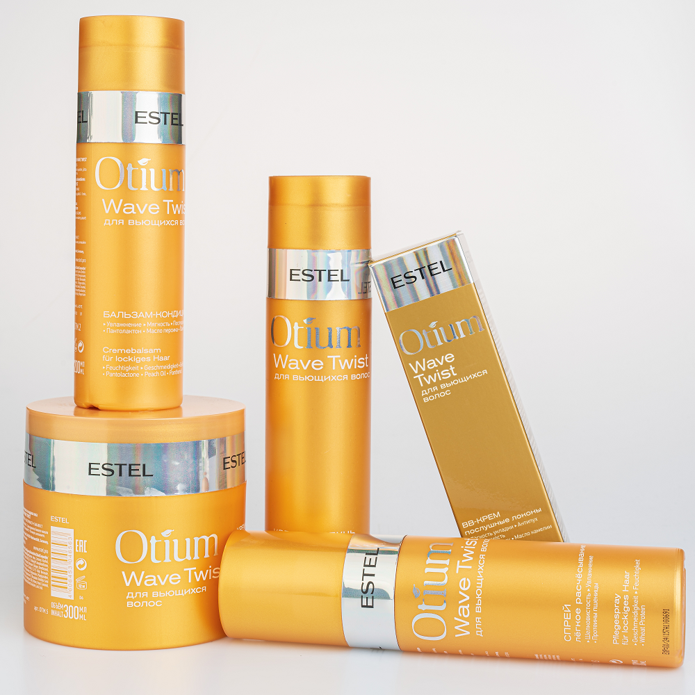 ESTEL PROFESSIONAL Крем-маска для вьющихся волос / OTIUM Twist 300 мл, фото 3