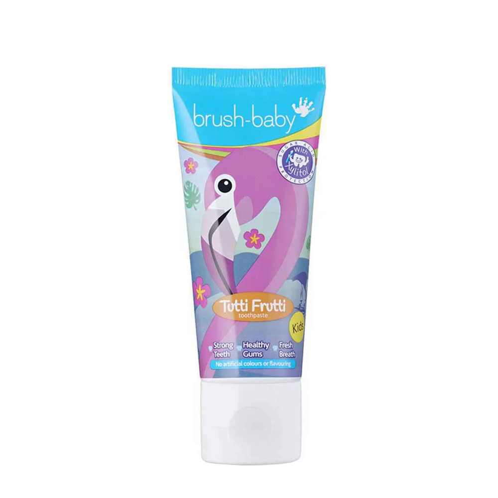 BRUSH-BABY Паста зубная детская от 3-х лет, мультифрукт / Brush Baby 50 мл, фото 1
