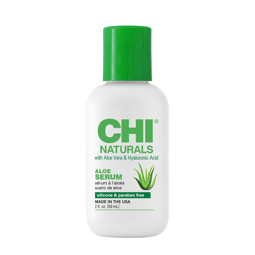 CHI Масло для волос с алоэ вера и гиалуроновой кислотой / CHI NATURALS ALOE SERUM 59 мл, фото 1