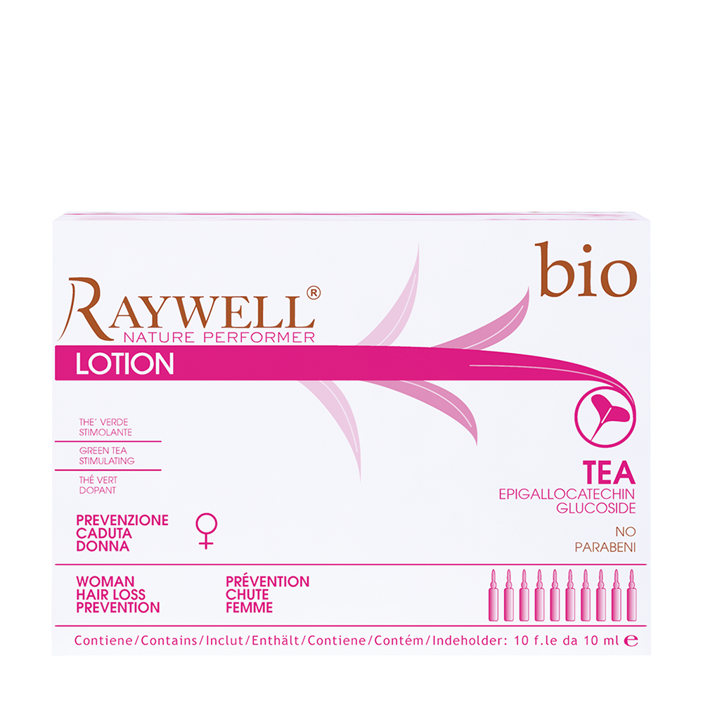 RAYWELL Лосьон против выпадения волос для женщин / BIO TEA LOTION 10*10 мл, фото 1