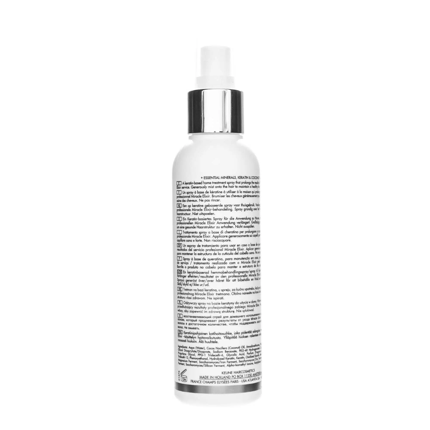 KEUNE Спрей кератиновый Миракл Эликсир / MIRACLE ELIXIR KERATIN SPRAY 140 мл, фото 3