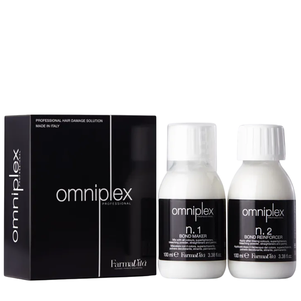 FARMAVITA Система защиты и восстановления волос (n.1 Bond maker 10 мл + n.2 Bond reinforcer 10 мл) Omniplex, фото 1