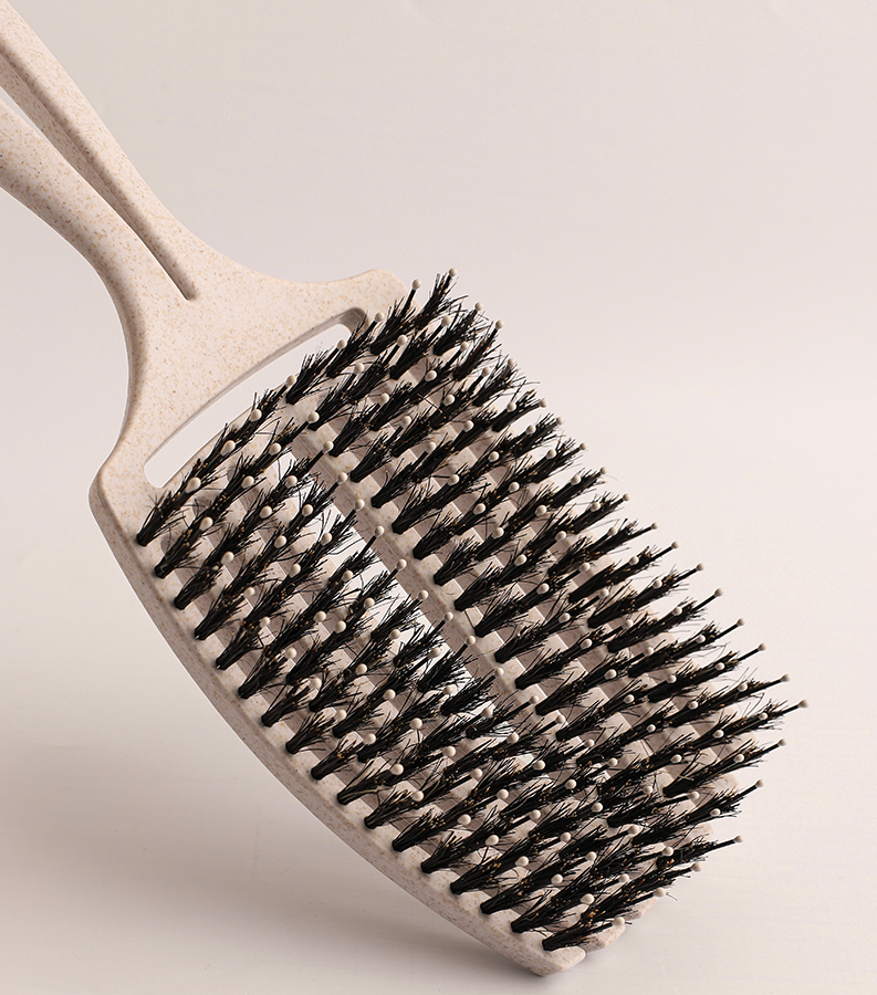KOSMO SHTUCHKI Расчёска Факел, щетина, серая / KOSMO SHTUCHKI, фото 3