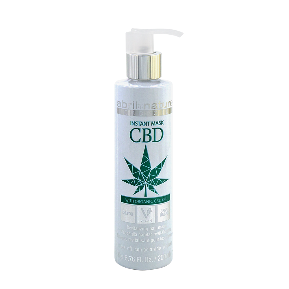 ABRIL ET NATURE Маска увлажняющая восстанавливающая для волос / Instant Mask CBD 200 мл, фото 1