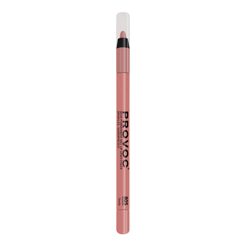 PROVOC Подводка гелевая в карандаше для губ, 805 коралловый нюд / Gel Lip Liner Steela 1,2 г, фото 1