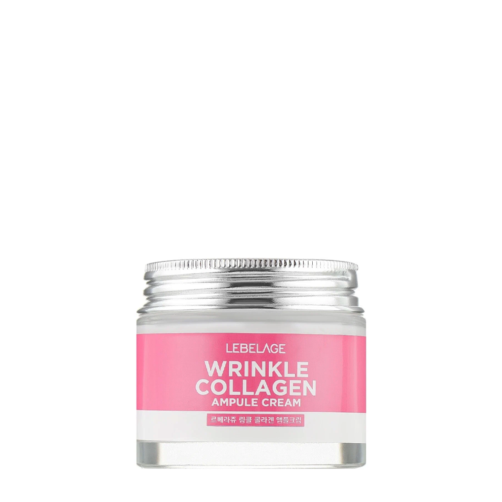 LEBELAGE Крем ампульный для лица с коллагеном / Lebelage Ampule Cream Wrinkle Collagen 70 мл, фото 1