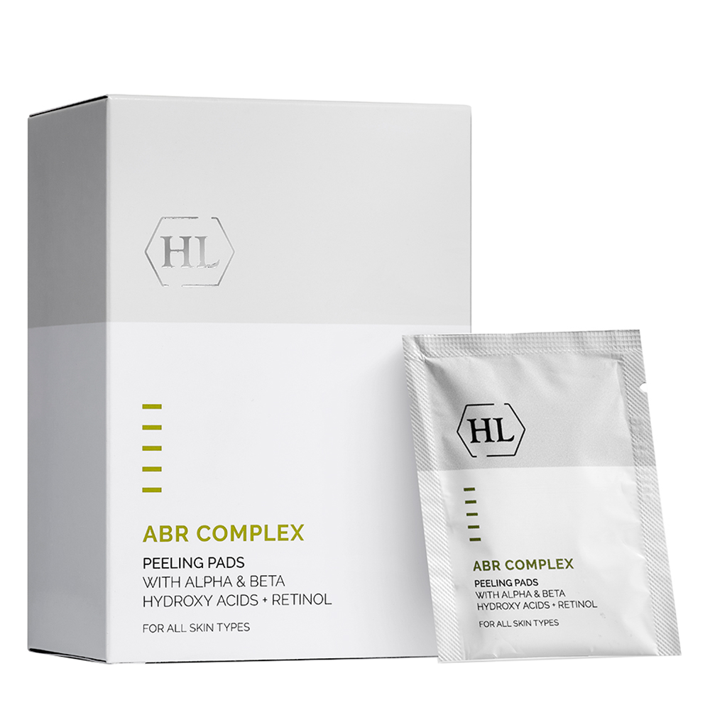 HOLY LAND Салфетки отшелушивающие с фруктовыми экстрактами, антиоксидантами и ретинолом / ABR Complex Peeling Pads 24 шт, фото 1