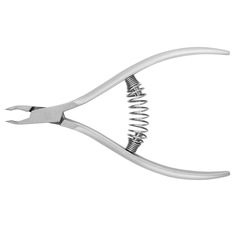 NIPPON NIPPERS Кусачки для кутикулы, спиральная пружина, матовые, лезвие 4 мм, фото 1
