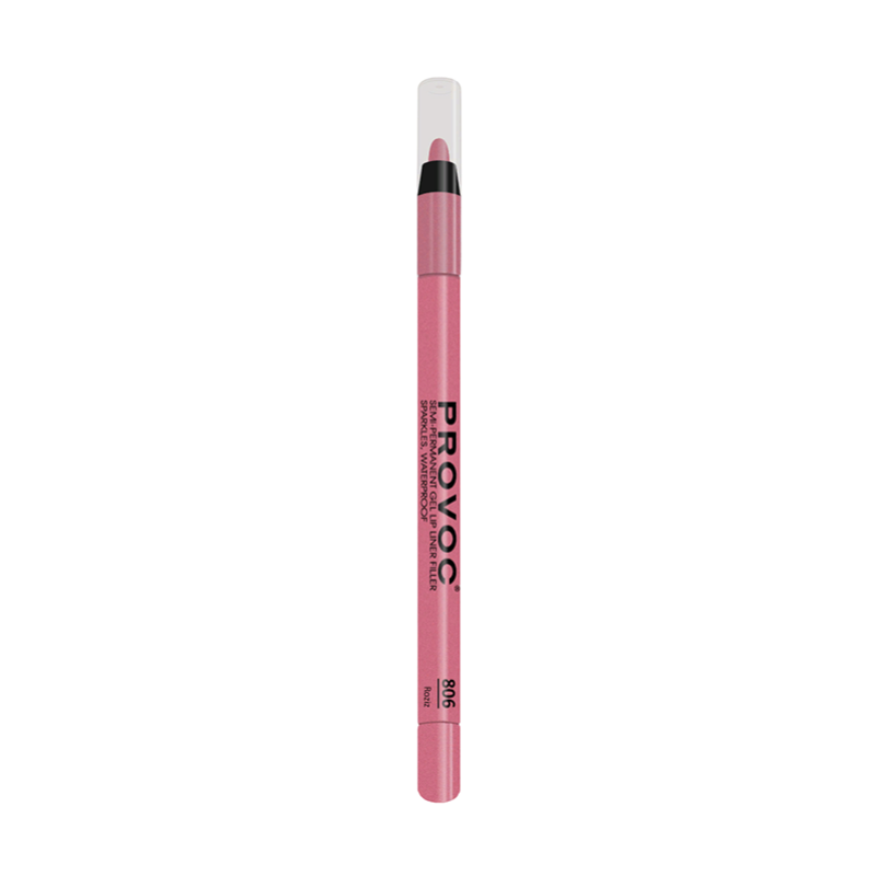 PROVOC Подводка гелевая в карандаше для губ, 806 лилово-розовый нюд / Gel Lip Liner Roziz 1,2 г, фото 1