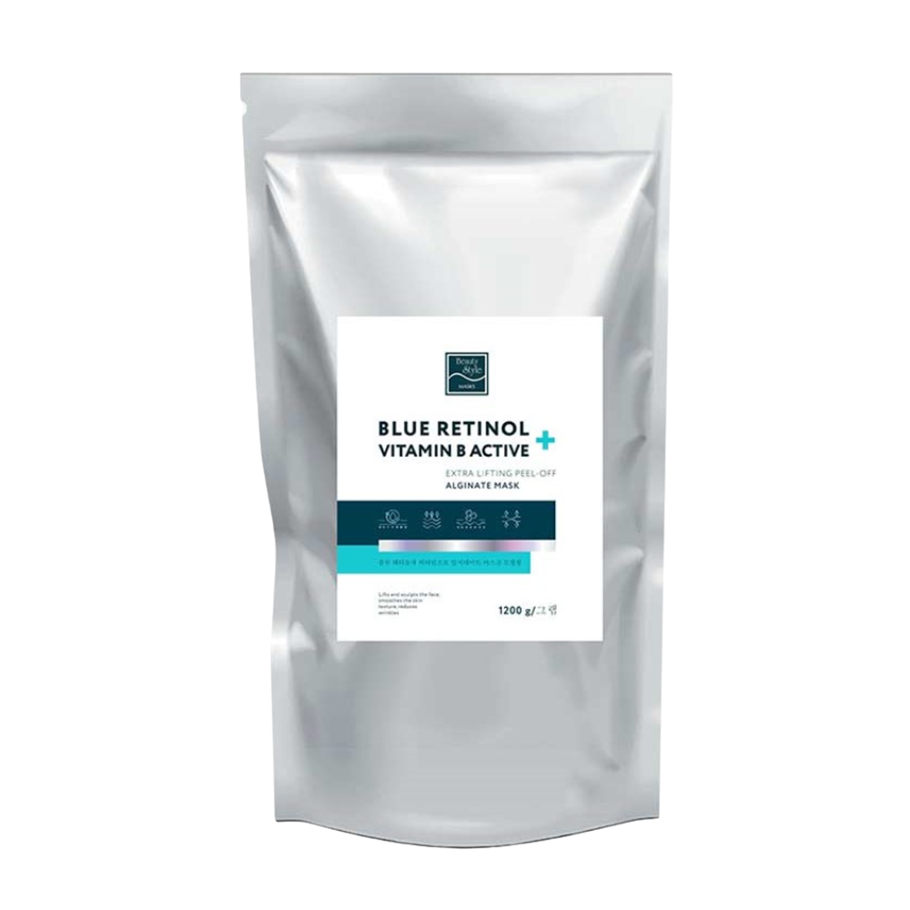 BEAUTY STYLE Маска-лифтинг альгинатная / Blue Retinol + Vitamin B Active Beauty Stylе 1200 гр, фото 1