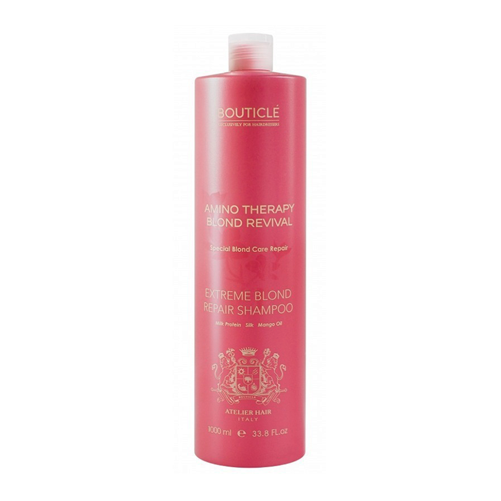 BOUTICLE Шампунь для экстремально поврежденных осветленных волос / Extreme Blond Repair Shampoo 1000 мл, фото 1